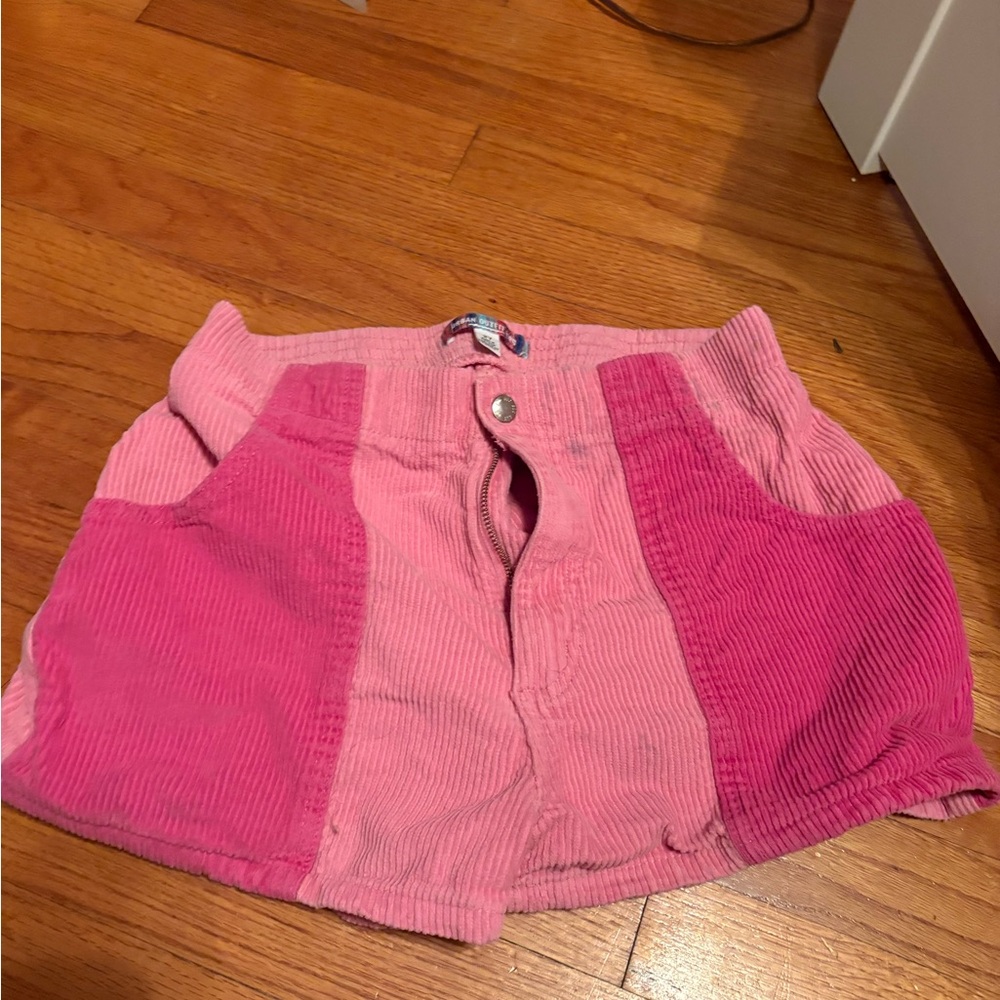 Urban Outfitters Pink Corduroy Shorts